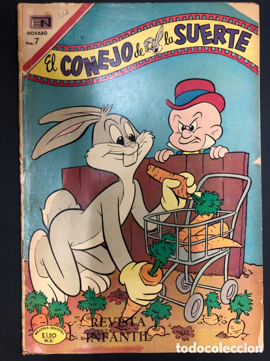 Tebeos: COMIC EL CONEJO DE LA SUERTE N&ordm;333 EDITORIAL NOVARO - Foto 1