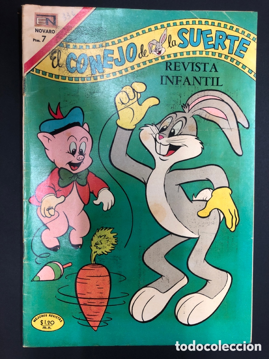 Tebeos: COMIC EL CONEJO DE LA SUERTE N&ordm;336 EDITORIAL NOVARO - Foto 1