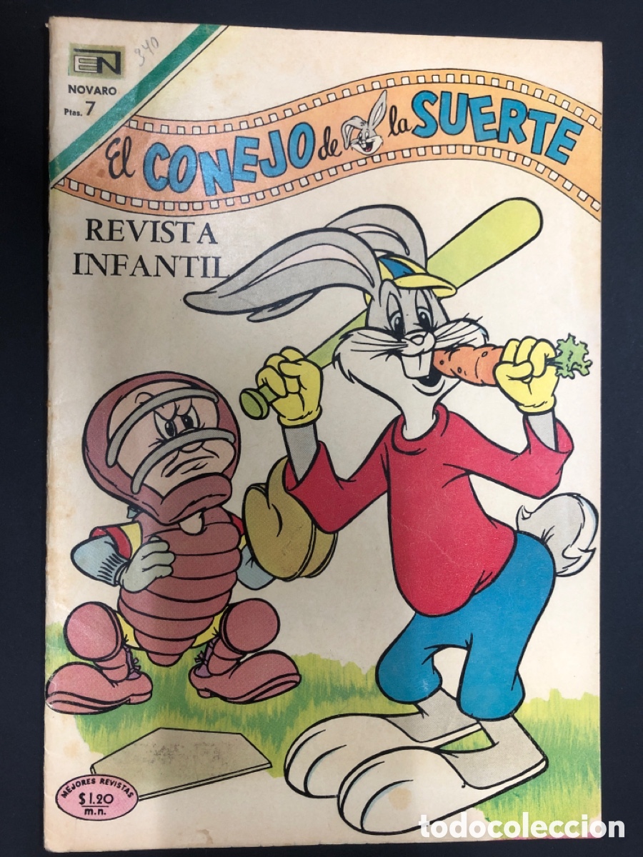 Tebeos: COMIC EL CONEJO DE LA SUERTE N&ordm;340 EDITORIAL NOVARO - Foto 1