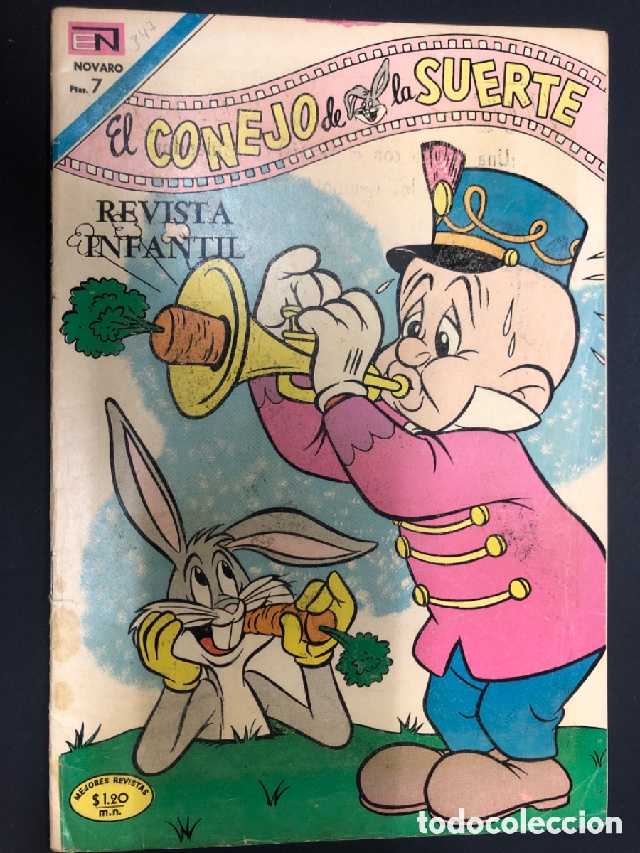 Tebeos: COMIC EL CONEJO DE LA SUERTE N&ordm;347 EDITORIAL NOVARO - Foto 1