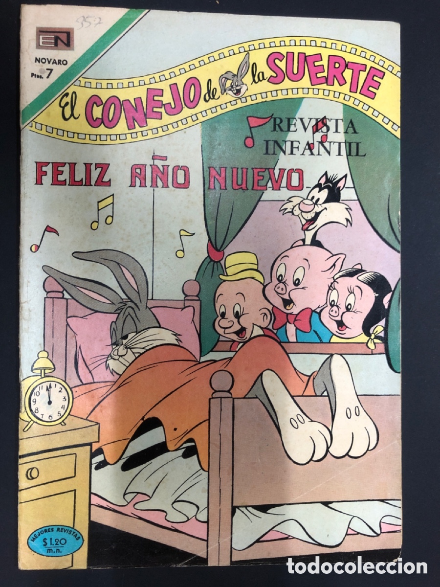 Tebeos: COMIC EL CONEJO DE LA SUERTE N&ordm;357 EDITORIAL NOVARO - Foto 1