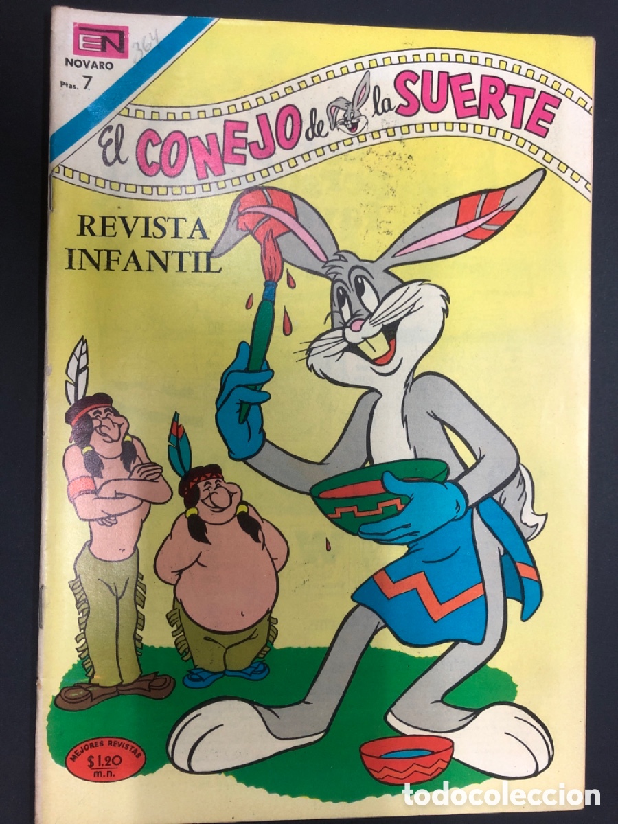 Tebeos: COMIC EL CONEJO DE LA SUERTE N&ordm;364 EDITORIAL NOVARO - Foto 1