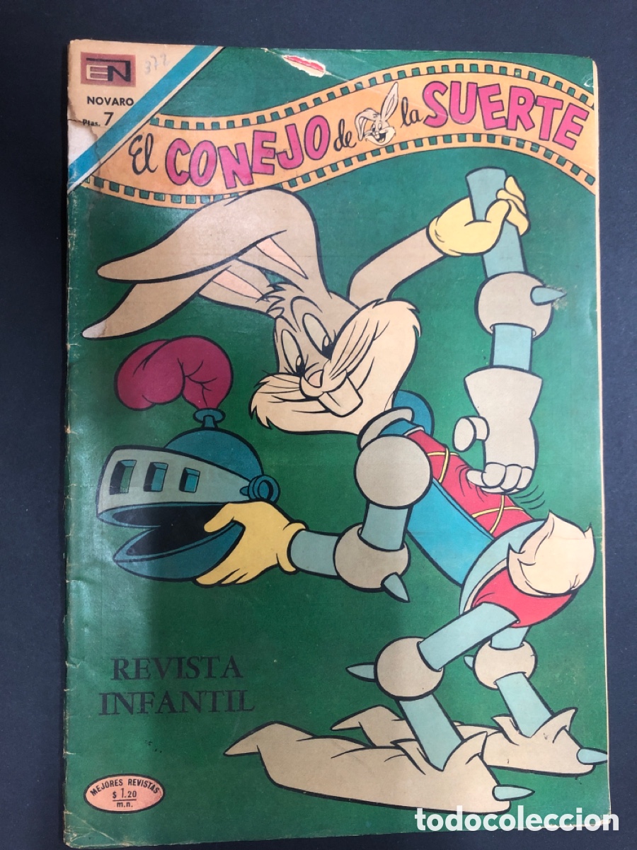 Tebeos: COMIC EL CONEJO DE LA SUERTE N&ordm;372 EDITORIAL NOVARO - Foto 1