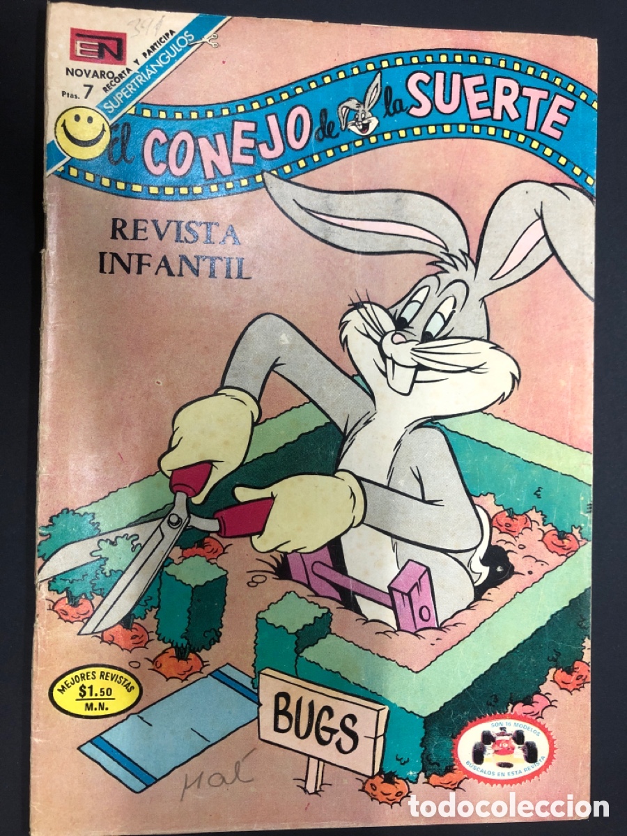 Tebeos: COMIC EL CONEJO DE LA SUERTE N&ordm;391 EDITORIAL NOVARO - Foto 1