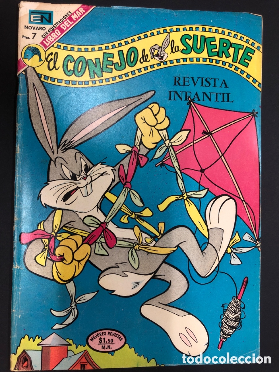 Tebeos: COMIC EL CONEJO DE LA SUERTE N&ordm;412 EDITORIAL NOVARO - Foto 1