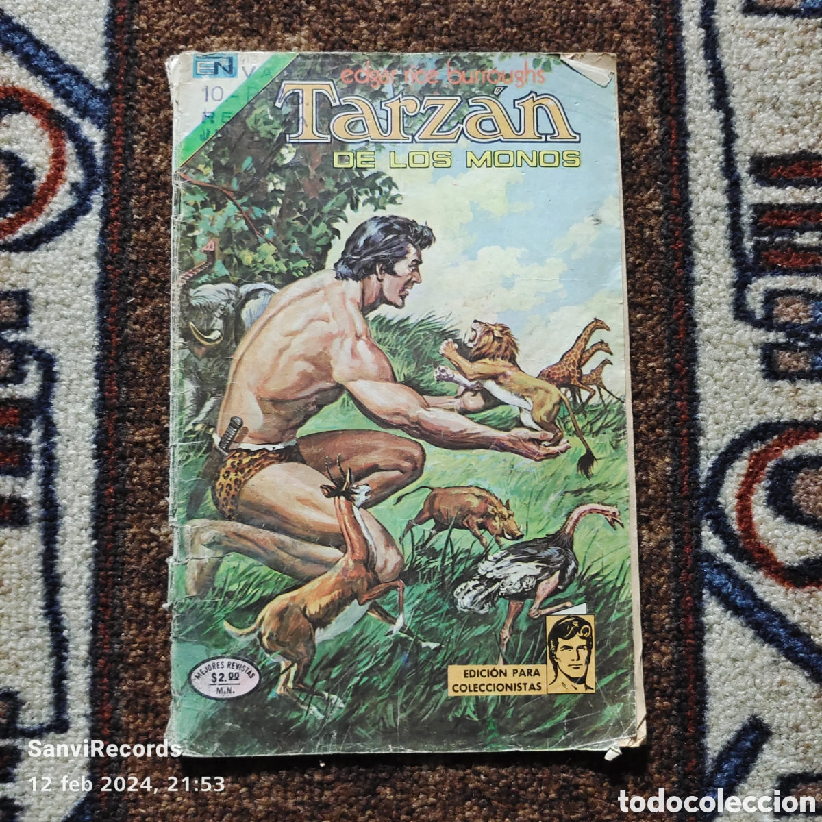 Tebeos: TARZ&Aacute;N DE LOS MONOS (NOVARO) - Foto 1