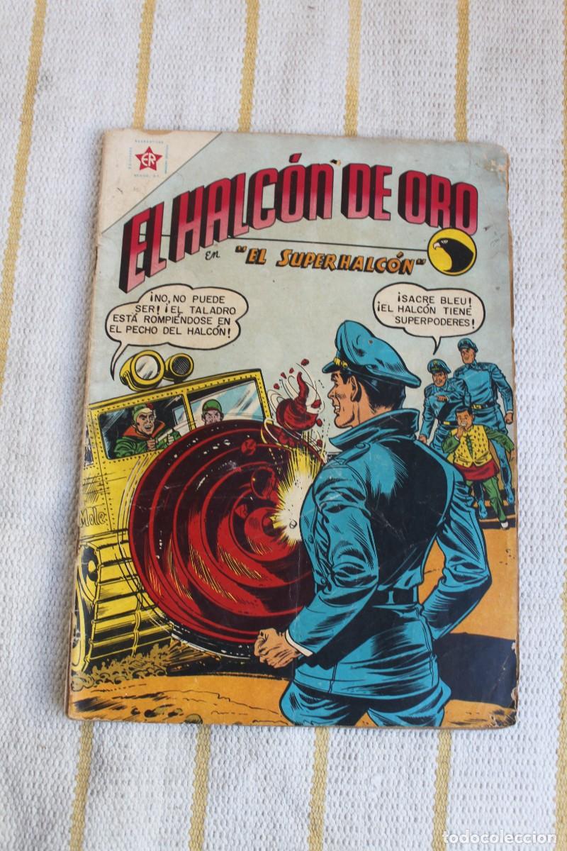 Tebeos: NOVARO: EL HALCON DE ORO N&ordm; 6 ; EL SUPERHALCON - Foto 1