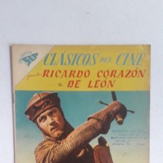 Tebeos: CLÀSICOS DEL CINE Nº 11 - RICARDO CORAZÓN DE LEÓN (1957) - ORIGINAL EDITORIAL NOVARO