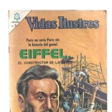 Tebeos: VIDAS ILUSTRES 141: EIFFEL, 1966, NOVARO, BUEN ESTADO