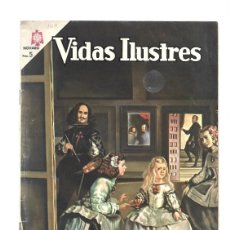 Tebeos: VIDAS ILUSTRES 108: VELÁZQUEZ, PINTOR DE REYES, 1965, NOVARO, MUY BUEN ESTADO