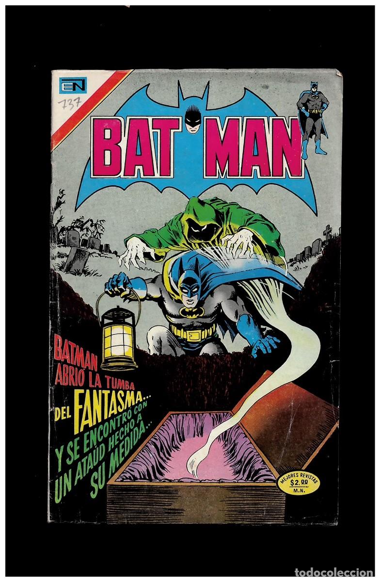 Tebeos: Batman 737, Novaro en buen estado Bolsa xx