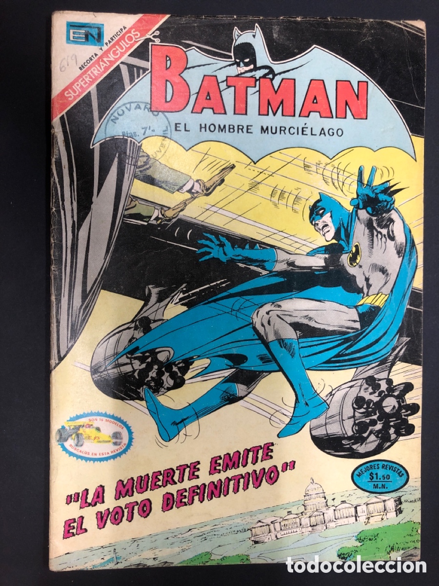 Tebeos: COMIC BATMAN N&ordm; 619 EDITORIAL NOVARO 1972 - Foto 1