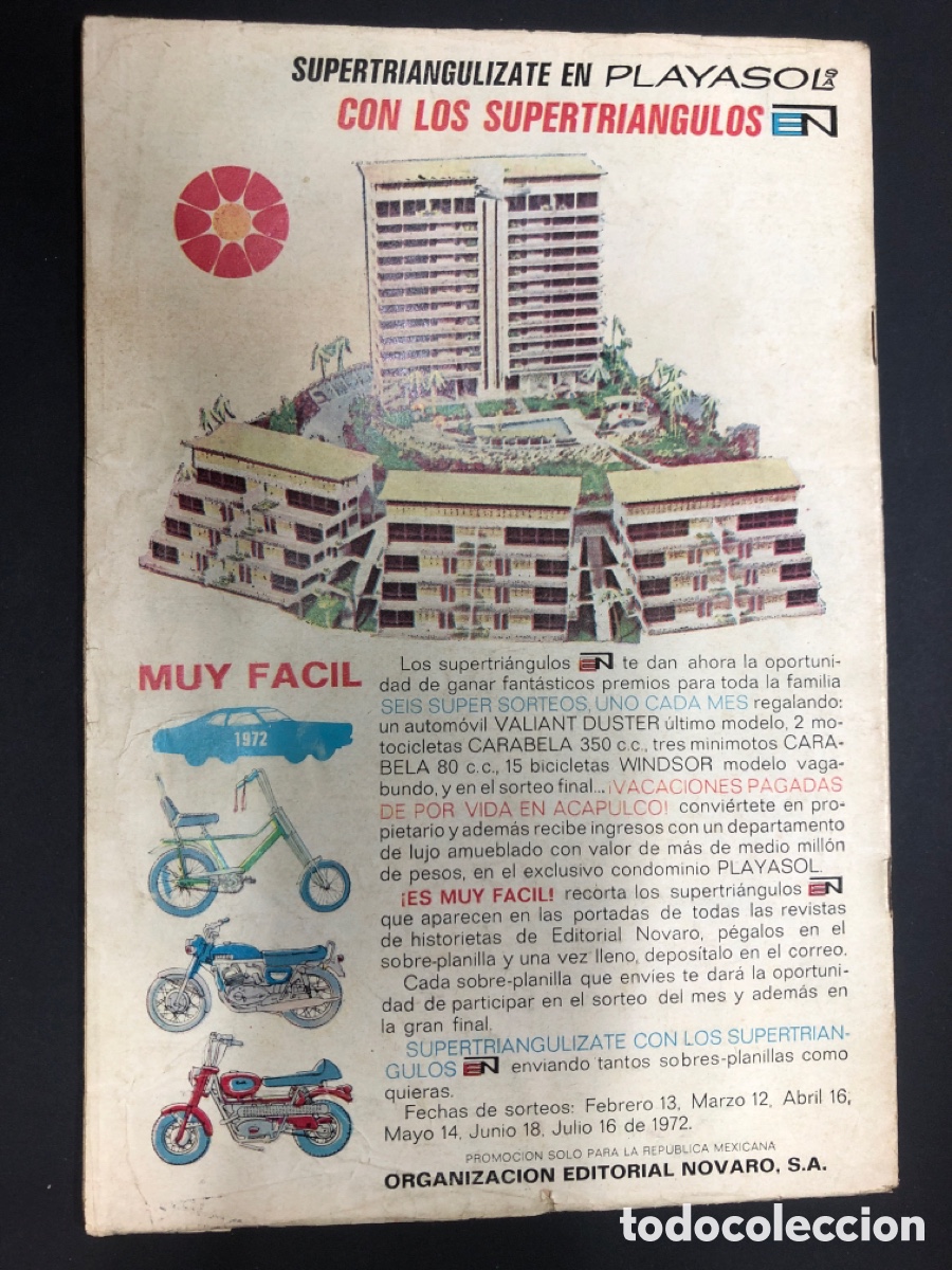 Tebeos: COMIC BATMAN N&ordm; 620 EDITORIAL NOVARO 1972 - Foto 2