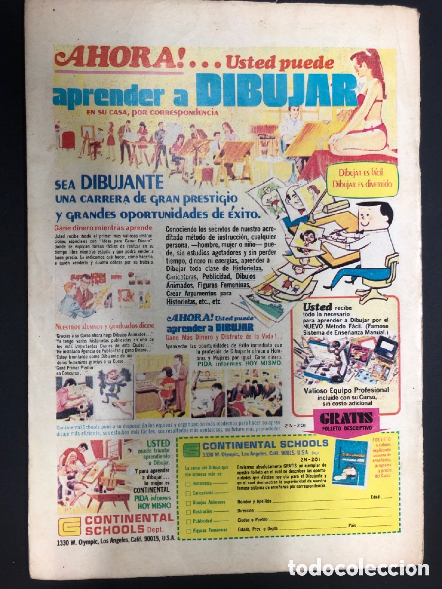 Tebeos: COMIC BATMAN N&ordm; 633 EDITORIAL NOVARO 1972 - Foto 2