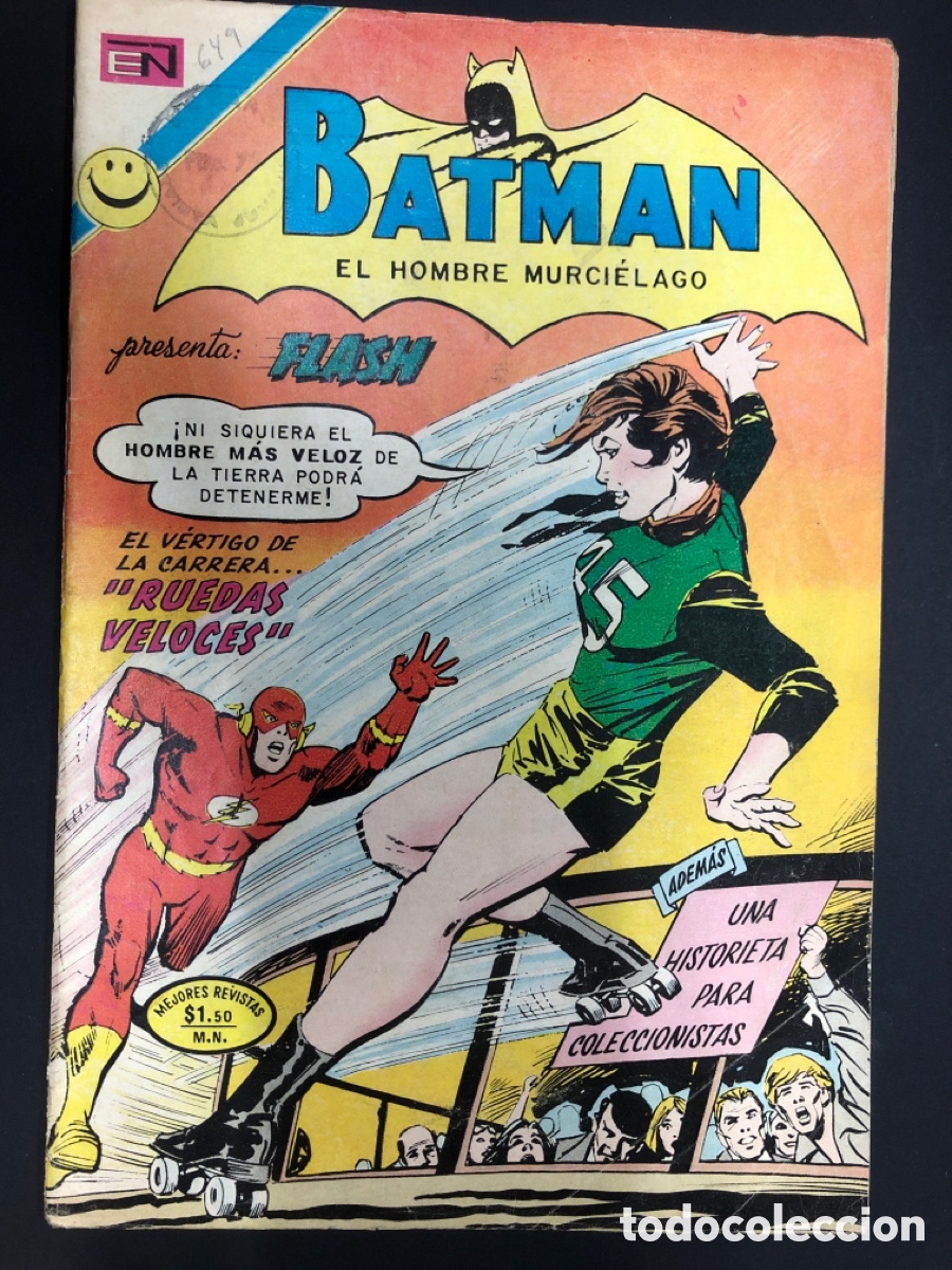 Tebeos: COMIC BATMAN N&ordm; 649 EDITORIAL NOVARO 1972 - Foto 1