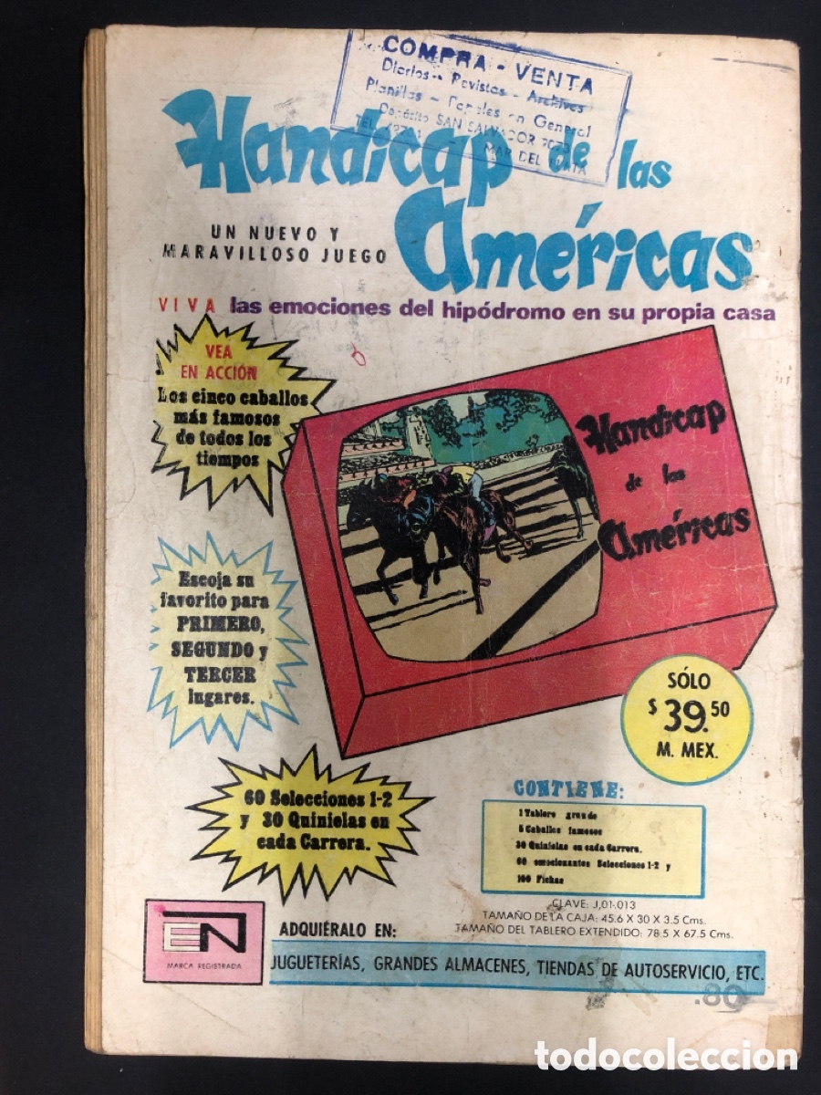 Tebeos: COMIC BATMAN N&ordm; 653 EDITORIAL NOVARO 1972 - Foto 2