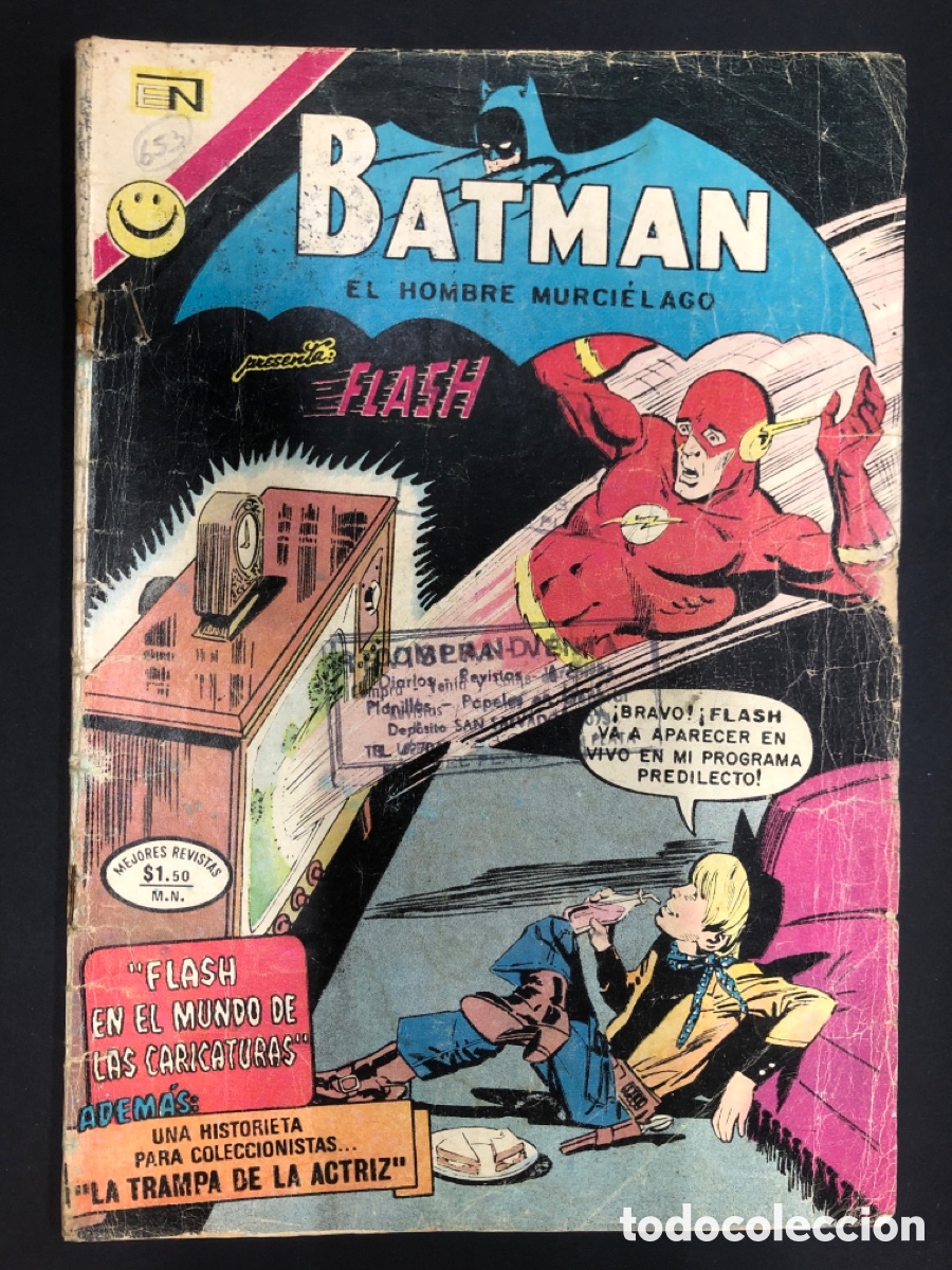 Tebeos: COMIC BATMAN N&ordm; 653 EDITORIAL NOVARO 1972 - Foto 1