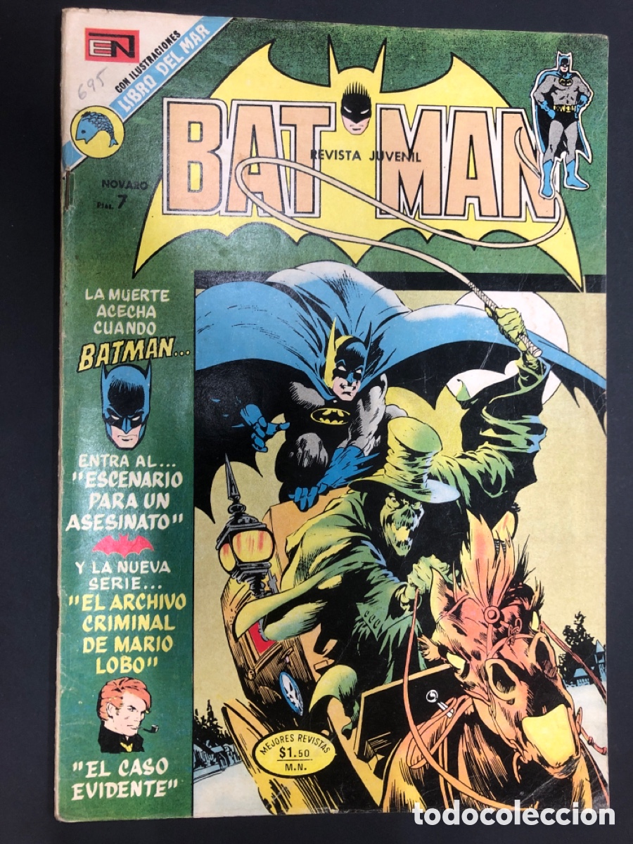 Tebeos: COMIC BATMAN N&ordm; 695 EDITORIAL NOVARO 1973 - Foto 1