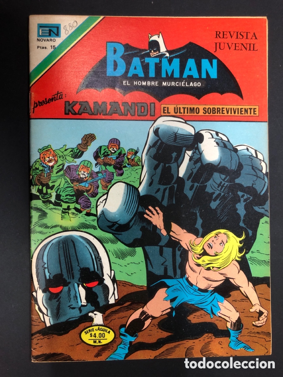 Tebeos: COMIC BATMAN N&ordm; 880 EDITORIAL NOVARO 1977 - Foto 1