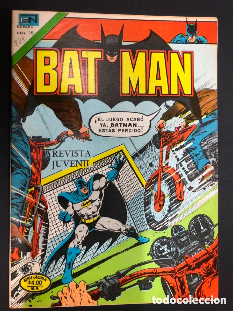 Tebeos: COMIC BATMAN N&ordm; 889 EDITORIAL NOVARO 1977 - Foto 1