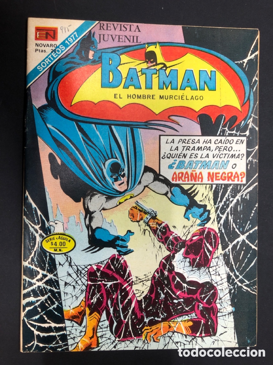 Tebeos: COMIC BATMAN N&ordm; 915 EDITORIAL NOVARO 1978 - Foto 1