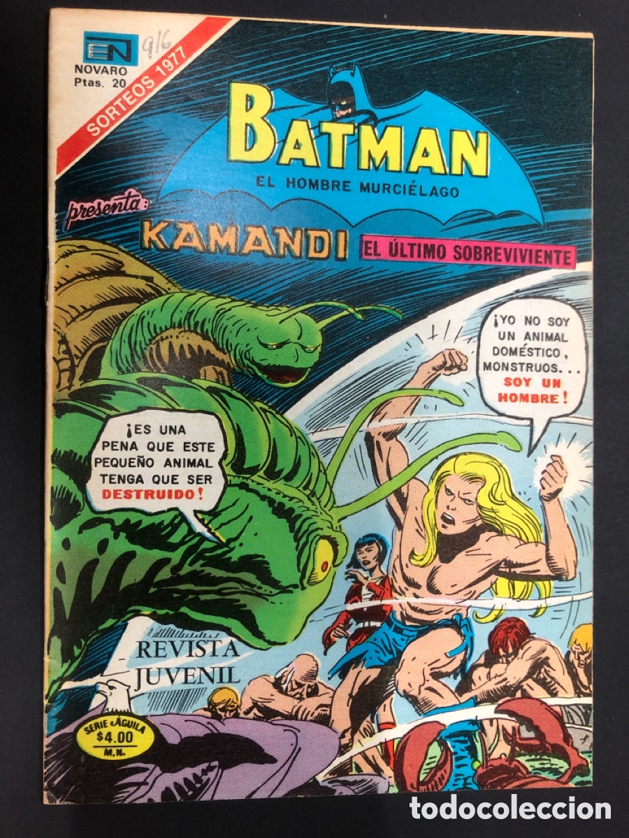 Tebeos: COMIC BATMAN N&ordm; 916 EDITORIAL NOVARO 1978 - Foto 1