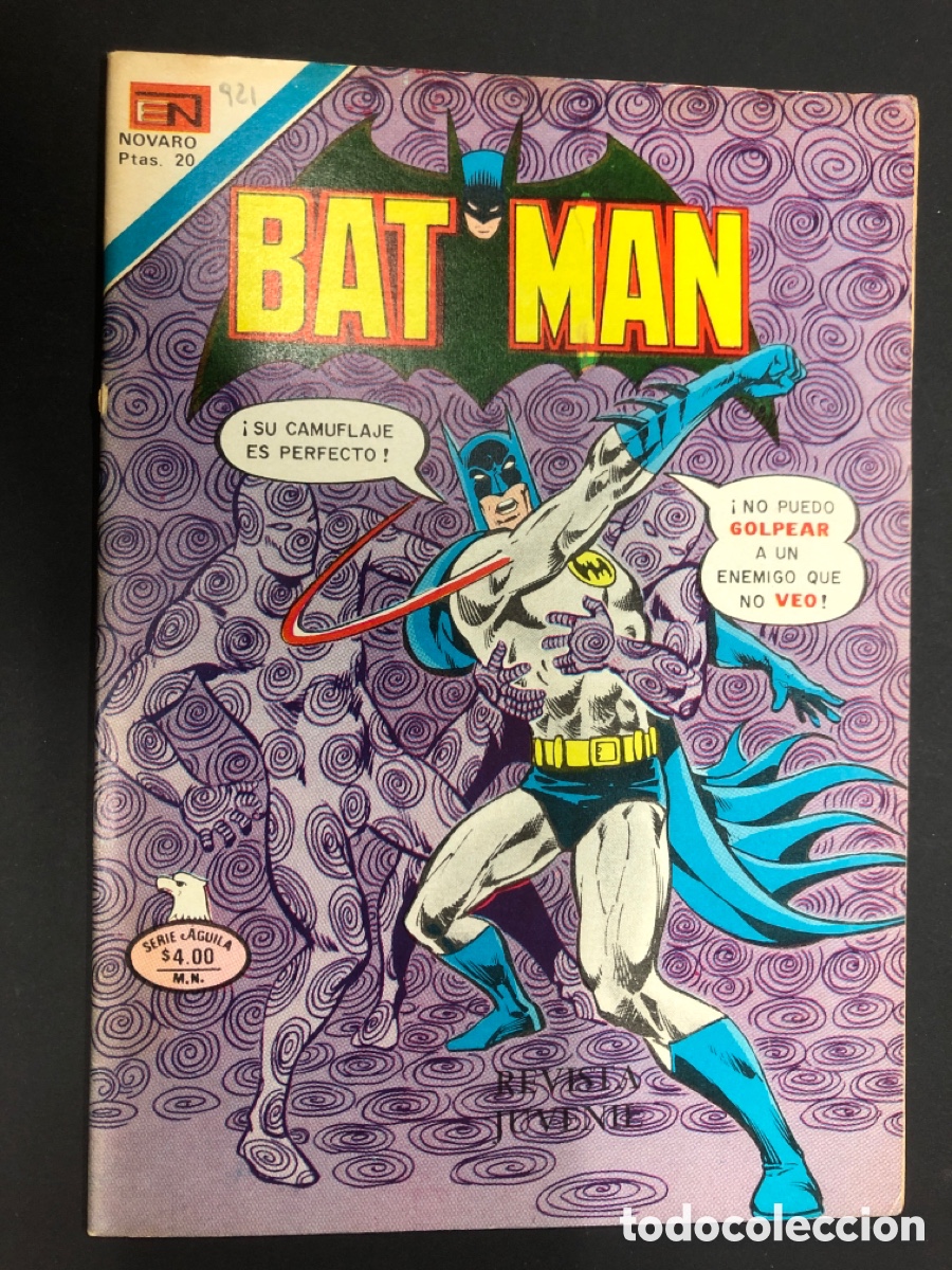 Tebeos: COMIC BATMAN N&ordm; 921 EDITORIAL NOVARO 1978 - Foto 1