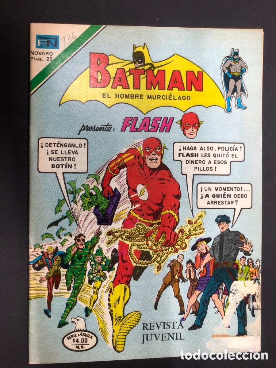 Tebeos: COMIC BATMAN N&ordm; 936 EDITORIAL NOVARO 1978 - Foto 1