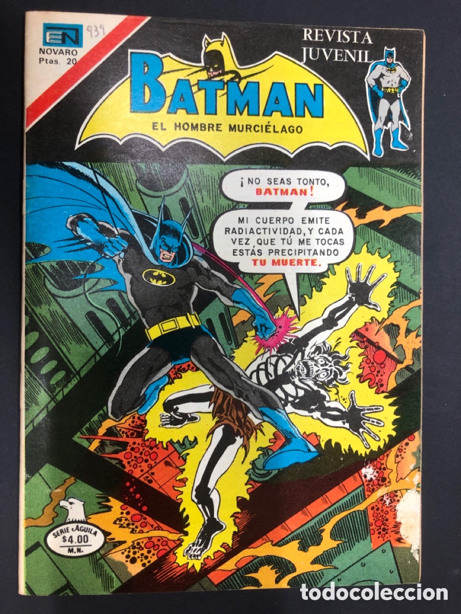 Tebeos: COMIC BATMAN N&ordm; 939 EDITORIAL NOVARO 1978 - Foto 1