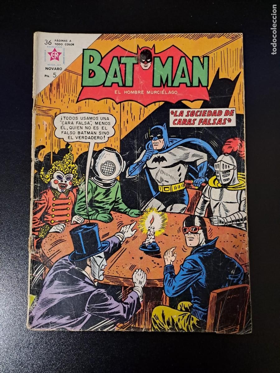 Tebeos: Batman 187, Novaro Bolsa xx