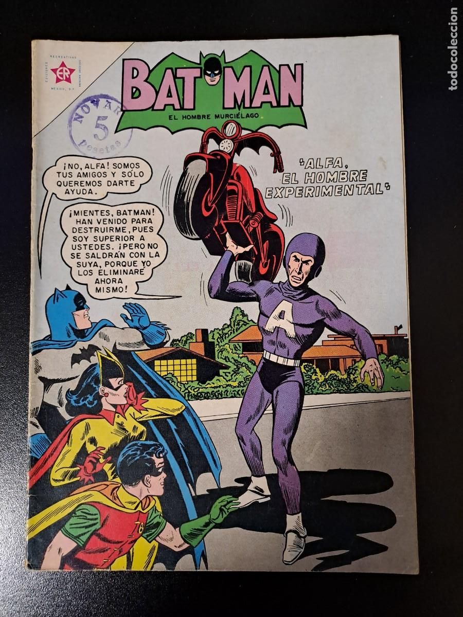 Tebeos: Batman 170, Novaro en perfecto estado Bolsa xx