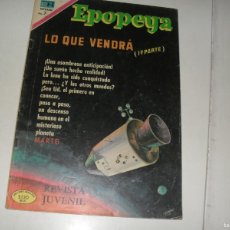 Tebeos: EPOPEYA 145 LO QUE VENDRA (1ª PARTE),(DE 230).NOVARO,1958.TEBEO DIFICIL