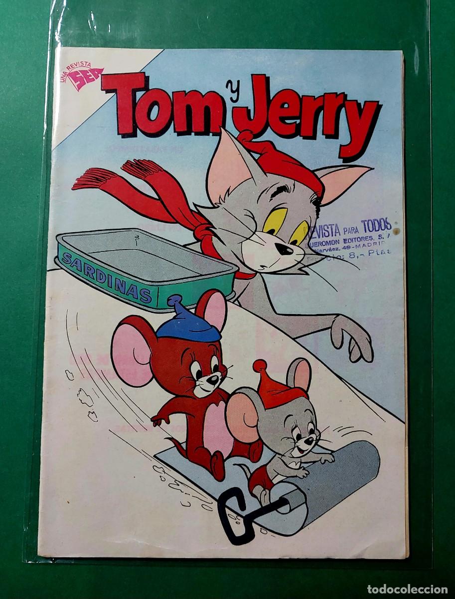 Tebeos: Tom y Jerry N&ordm; 195 de 1963 Novaro - Foto 1