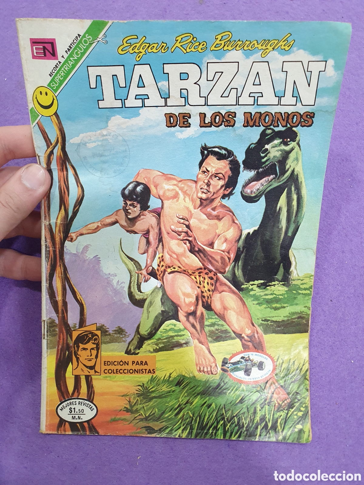 Tebeos: Tarzan de los monos. Novaro. (L96) - Foto 1