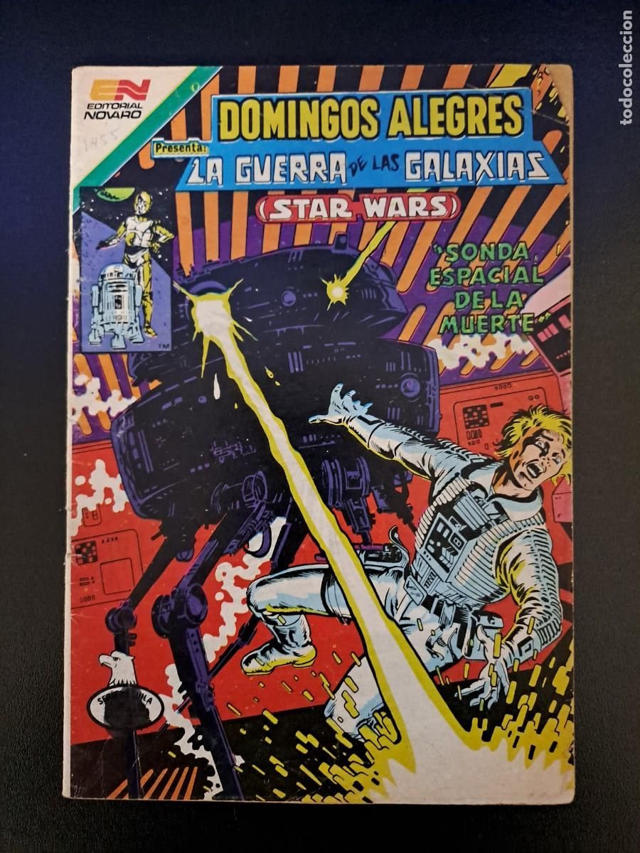 Tebeos: Domingos alegres 1455, Novaro en buen estado Bolsa xx