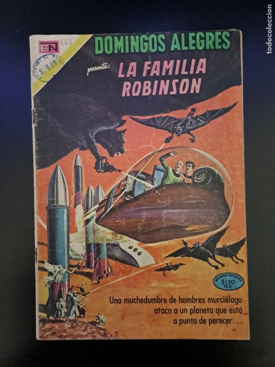 Tebeos: Domingos alegres 863, Novaro en buen estado Bolsa xx