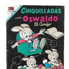 Tebeos: CHIQUILLADAS 243: OSWALDO EL CONEJO, 1968, NOVARO, BUEN ESTADO. COLECCIÓN A.T.