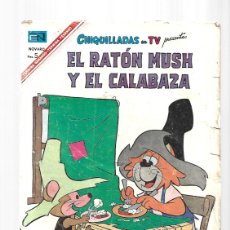 Tebeos: CHIQUILLADAS 208: EL RATÓN MUSH Y EL CALABAZA, 1967, NOVARO, BUEN ESTADO. COLECCIÓN A.T.