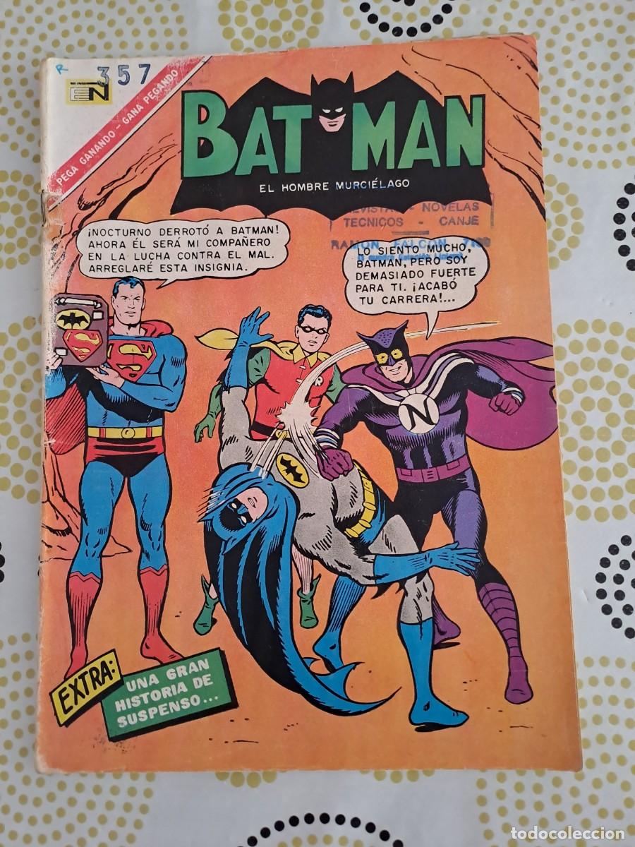 Tebeos: Batman 357, Novaro Bolsa xx - Foto 1