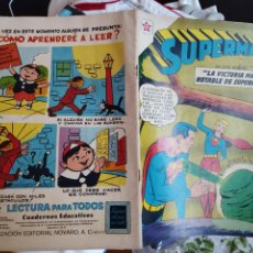 Tebeos: SUPERMAN Nº 288 NOVARO LA VICTORIA MAS NOTABLE DE SUPERNIÑA AÑO 1961 MUY BUEN ESTADO VER FOTO