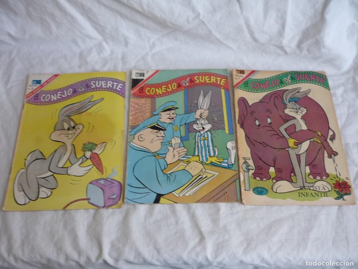 Tebeos: 32 n&uacute;meros de El Conejo de la Suerte Novaro 1966-1973 - Foto 7