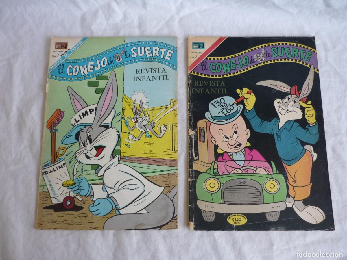 Tebeos: 32 n&uacute;meros de El Conejo de la Suerte Novaro 1966-1973 - Foto 23