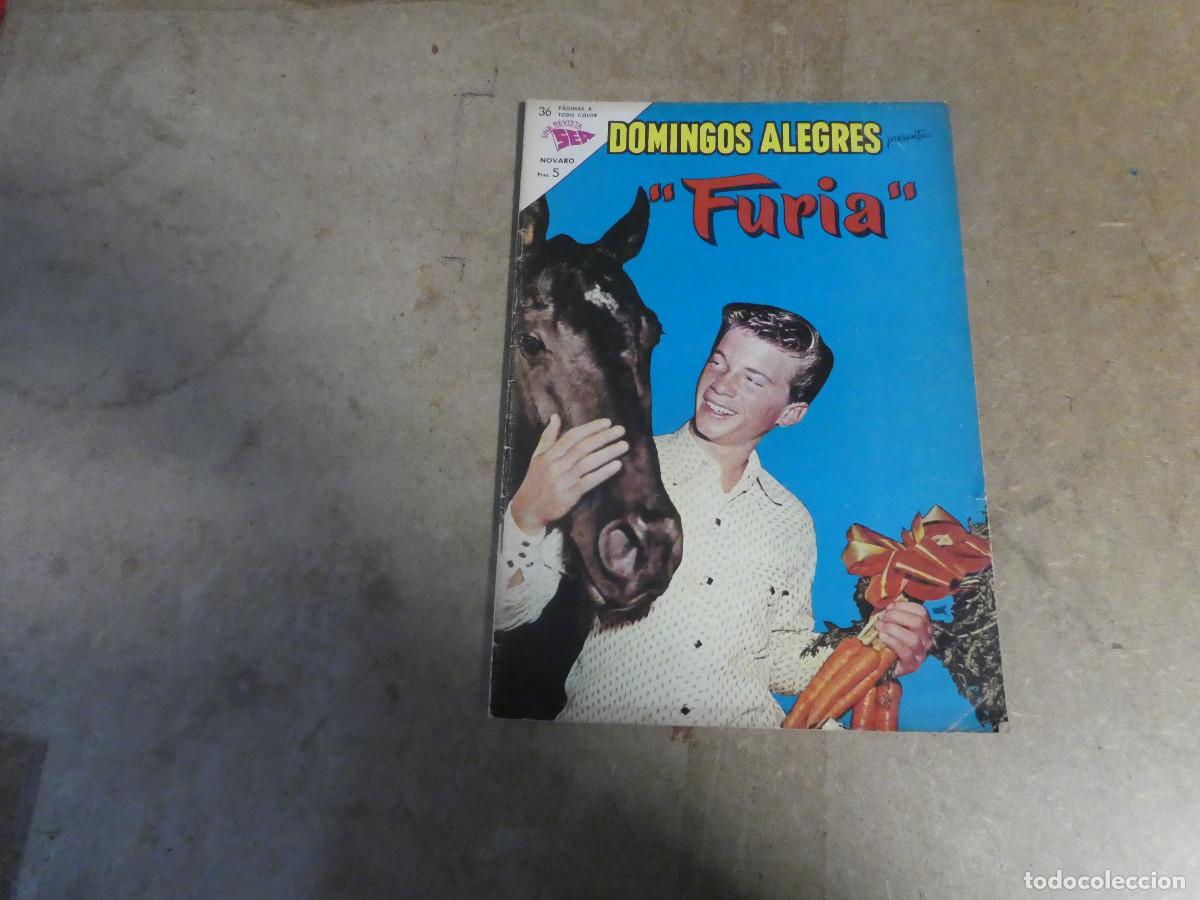 Tebeos: Domingos alegres n&ordm; 496, Furia de editorial novaro - Foto 1