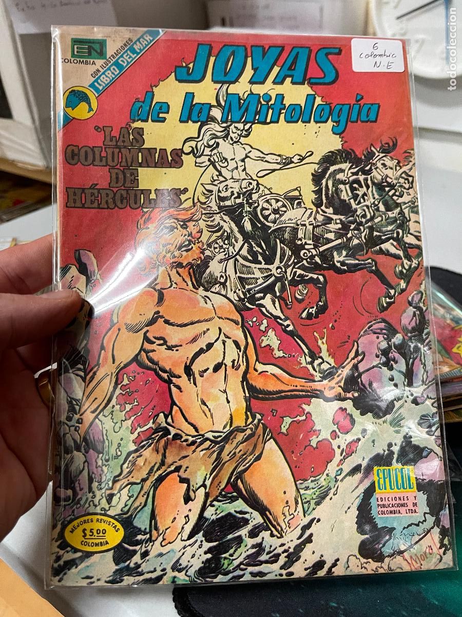 Tebeos: NOVARO JOYAS DE LA MITOLOGIA EDICION COLOMBIANA NUMERO 6 NORMAL ESTADO