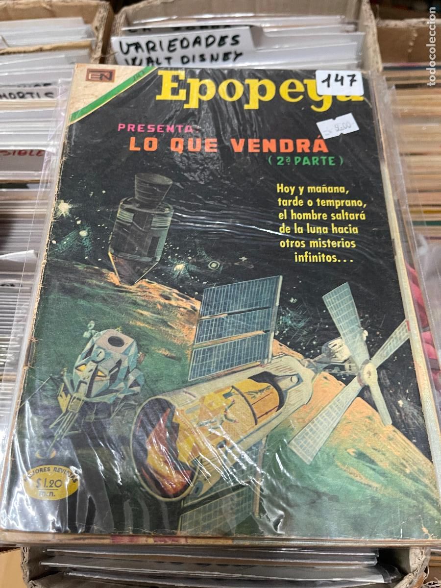 Tebeos: EPOPEYA NUMERO 147 REGULAR ESTADO