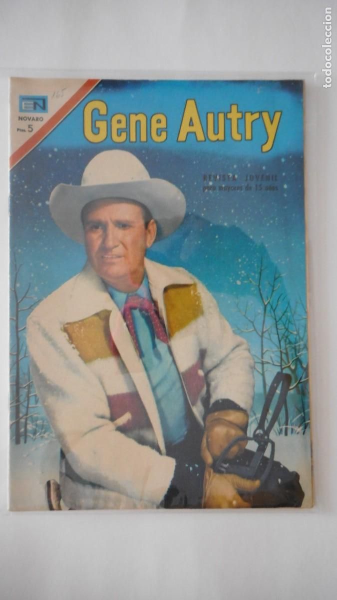 Tebeos: GENE AUTRY N&ordm; 165 / NOVARO - Foto 1