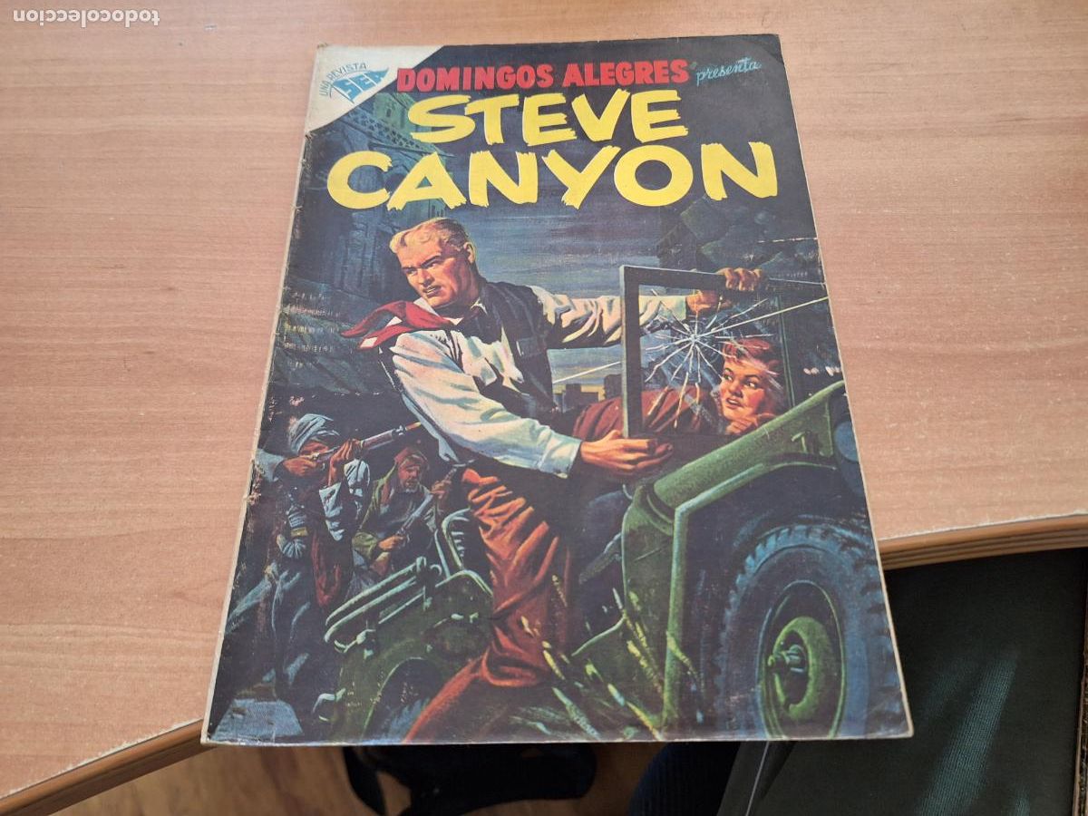 Tebeos: STEVE CANYON. DOMINGOS ALEGRES N&ordm; 77 (NOVARO) (COB192) - Foto 1
