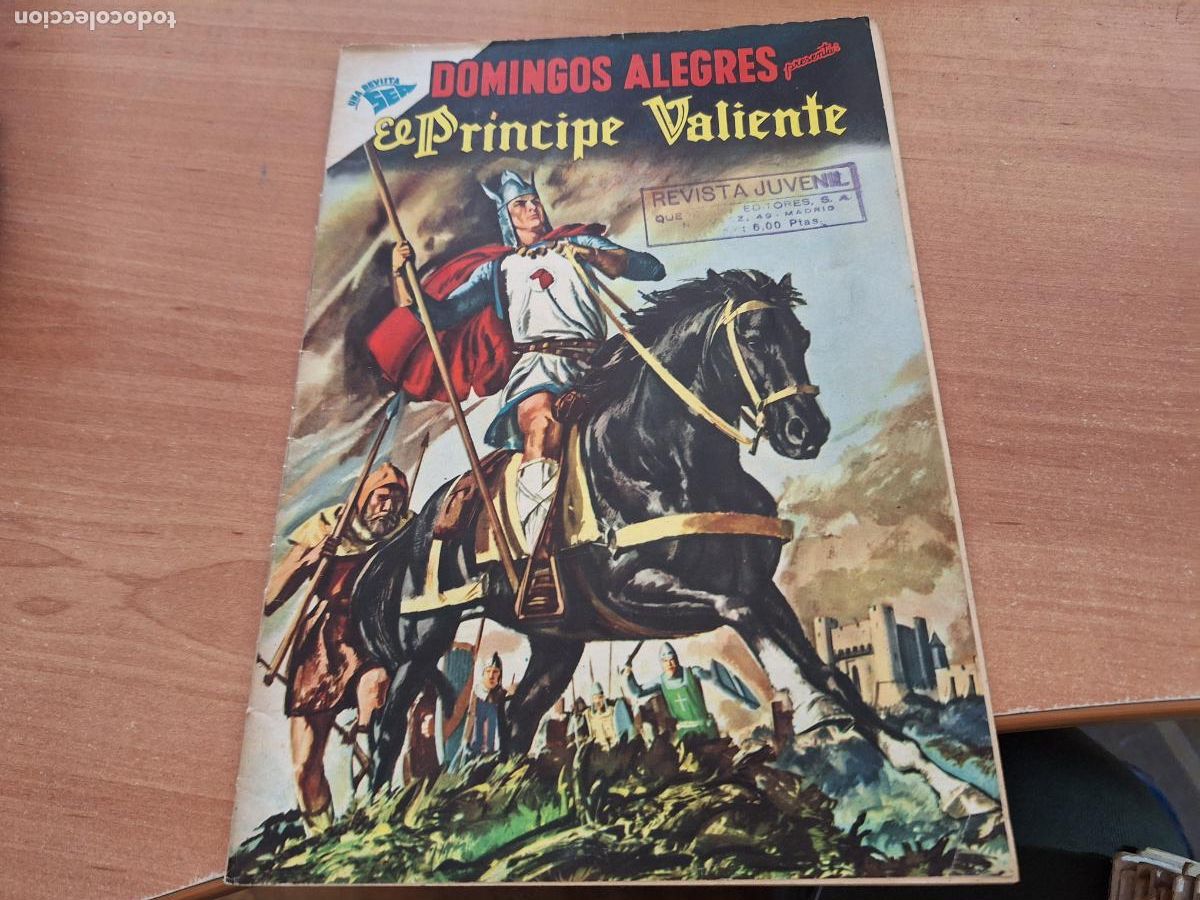Tebeos: PRINCIPE VALIENTE. DOMINGOS ALEGRES N&ordm; 160 (NOVARO) (COB192) - Foto 1