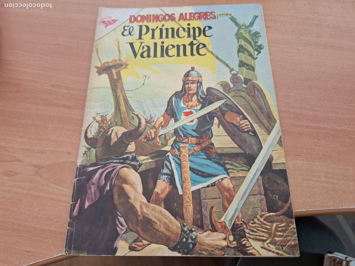 Tebeos: PRINCIPE VALIENTE. DOMINGOS ALEGRES N&ordm; 130 (NOVARO) (COB192) - Foto 1