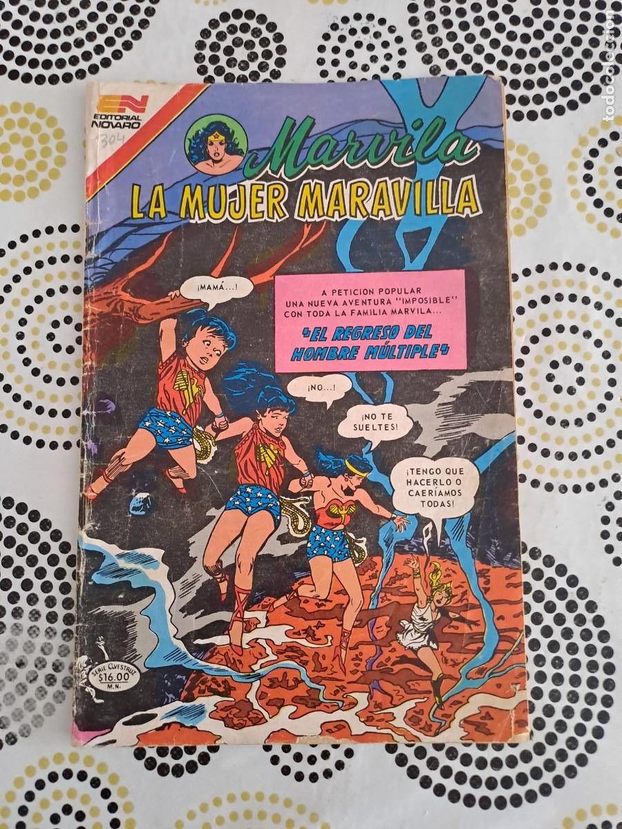 Tebeos: Marvila 304, Novaro en buen estado Bolsa xx